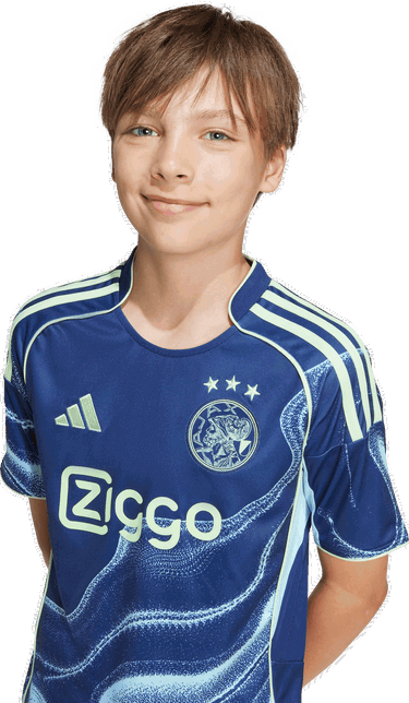Фланелка adidas Performance Ajax Amsterdam 25/26 Kids' Away Jersey Синьо | JI7218, 4