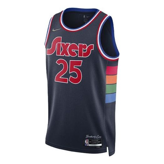 Фланелка Nike Philadelphia 76ers 'Ben Simmons 25' Jersey Синьо | DB4041-419