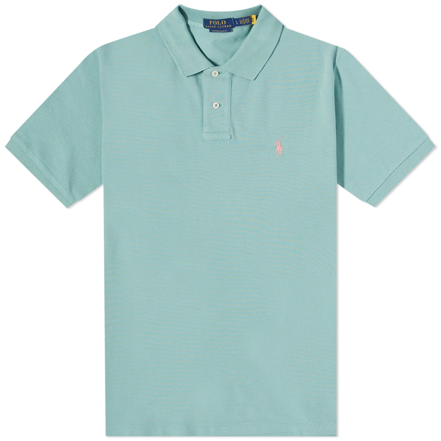 Тениска Polo by Ralph Lauren Custom Fit Polo Essex Тюркоазено | 710680784329, 0