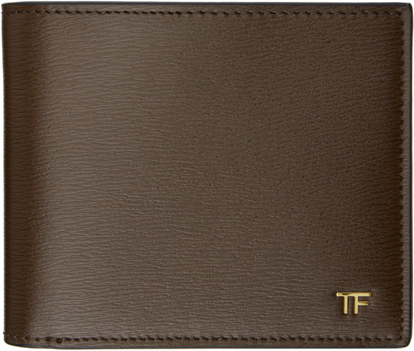 Портфейл Tom Ford Leather T Line Classic Wallet Кафяво | YM228-LCL053G