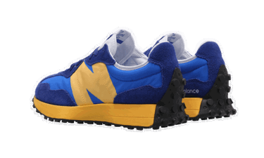 Кецове и обувки New Balance 327 ''Marine Blue Yellow'' Синьо | MS327CLB, 1