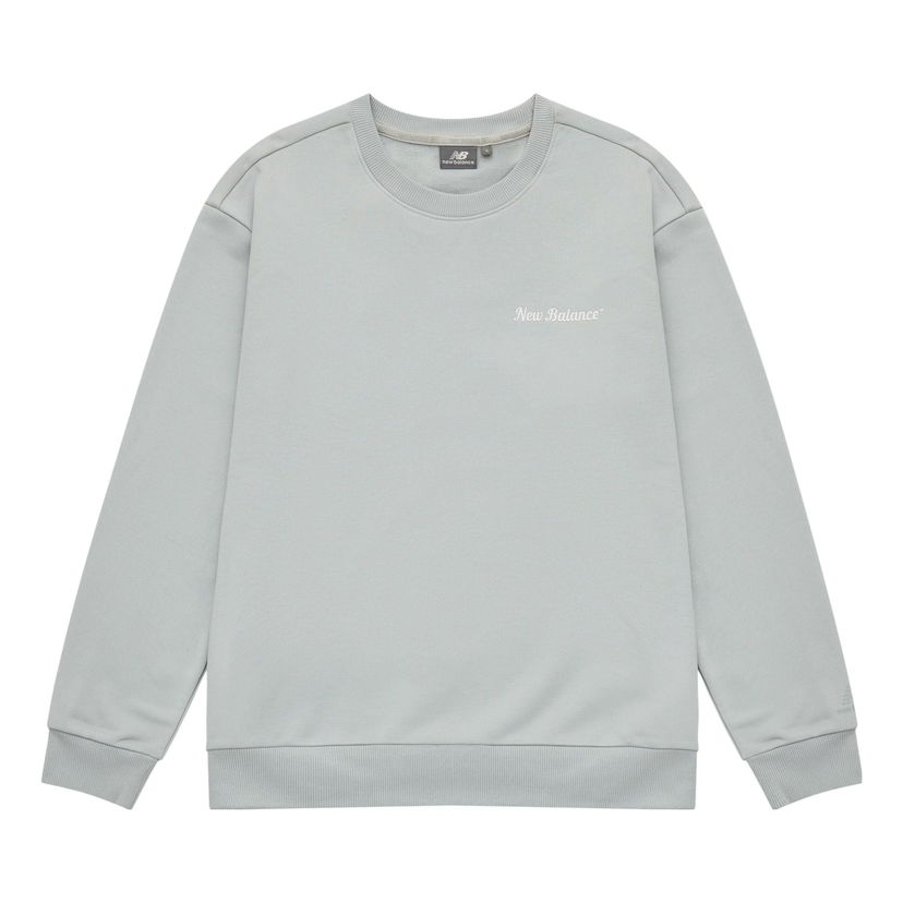 Суитчър New Balance Logo Sweatshirt Синьо | 5CD38141-GR