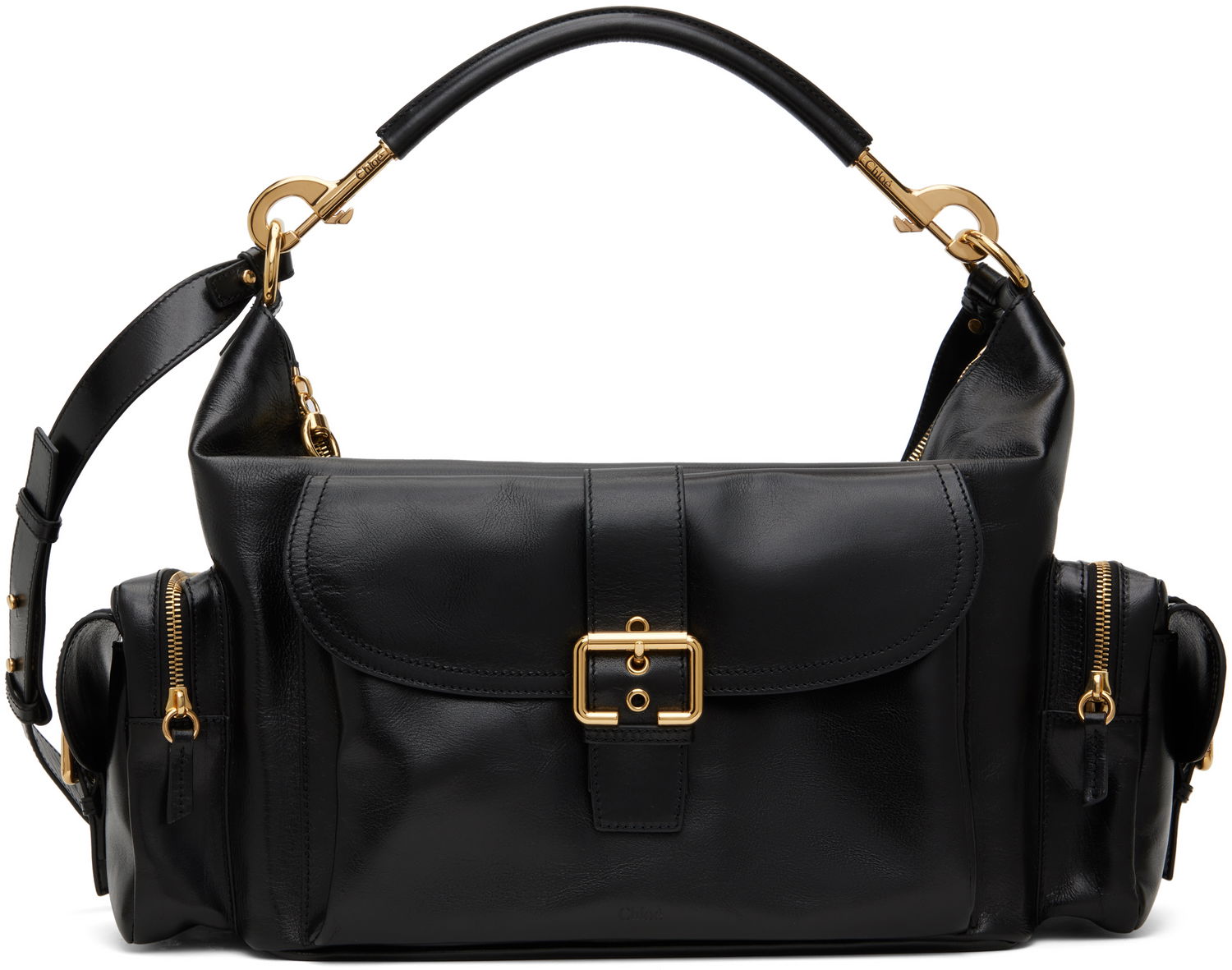 Дамска чанта CHLOÉ Chloé Large Camera Bag Черно | CHC24AS532N83, 0