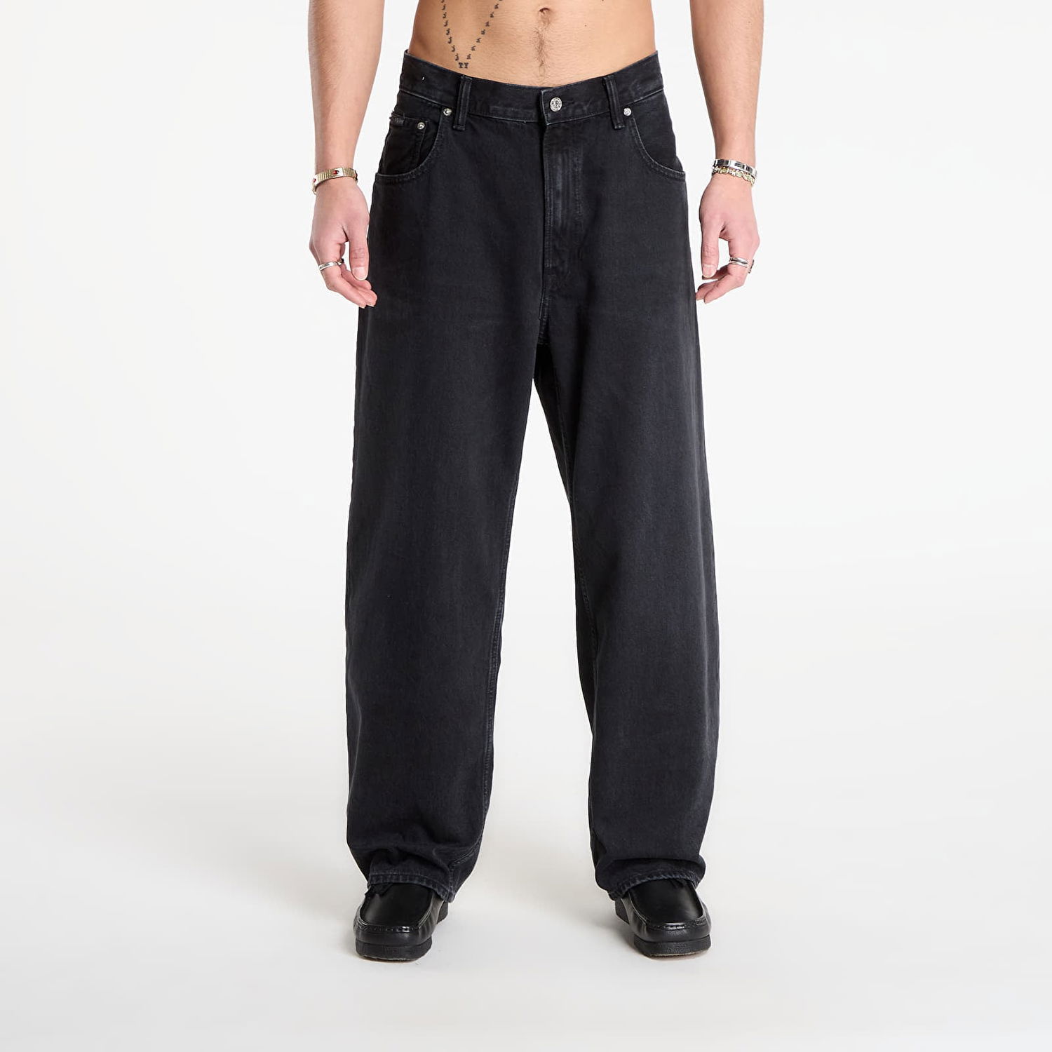 Дънки CALVIN KLEIN Barrel Covenant Jeans 34 Черно | LV04RE727G 2U0, 0