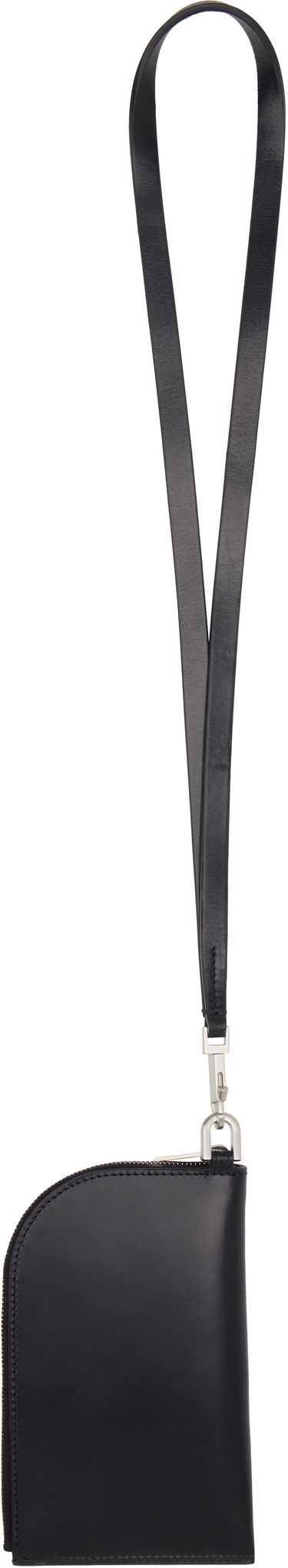 Портфейл Rick Owens Rick Owens Porterville Neck Wallet Черно | RA01E0611 LGEL, 1