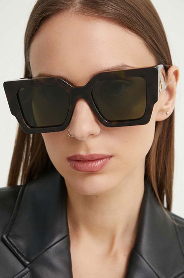 Слънчеви очила Off-White Off-White Square Sunglasses Кафяво | OERI128.556055, 3