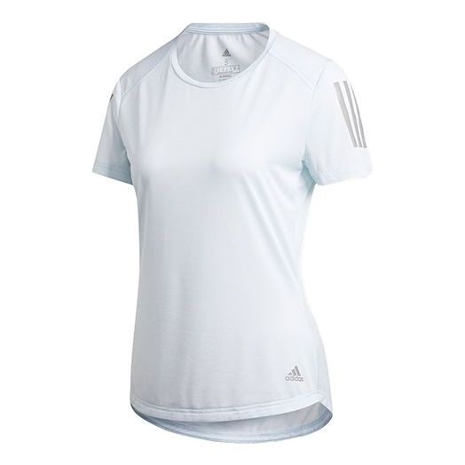 Тениска adidas Originals Own The Run Performance T-Shirt Синьо | FM5811