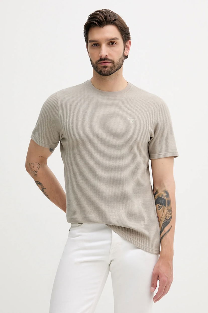 Тениска Barbour Barbour PLATFORD T-Shirt Бежово | MTS1464