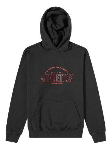 Суитчър Sporty & Rich Athletics Hoodie Черно | HO481FB