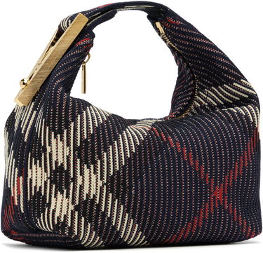 Дамска чанта Burberry Burberry Mini Peg Duffle Bag Тъмно синьо | 8103824, 1
