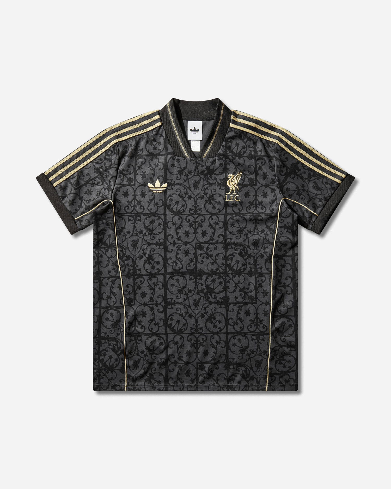 Фланелка adidas Originals Liverpool FC LFSTLR Patterned Short Sleeve Jersey Черно | JW5462, 1