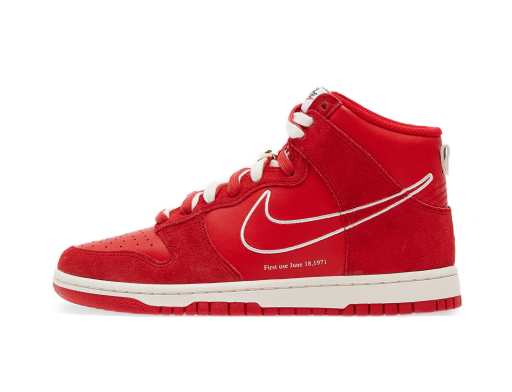 Кецове и обувки Nike Dunk High SE "First Use Pack - University Red" Червено | DH0960-600