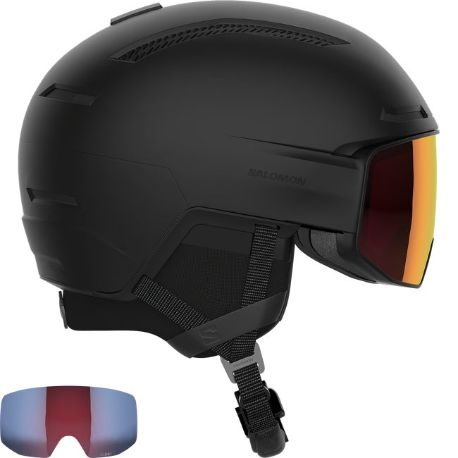 Спортна екипировка Salomon Driver Prime Sigma Plus Ski and Snowboard Helmet with Sigma Photochromic Visor Черно | L47010900, 0