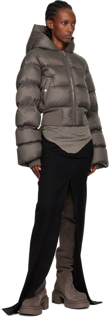 Пухо яке Rick Owens Concordians Hooded Down Jacket Сиво | RP02E4775 NPD3, 3