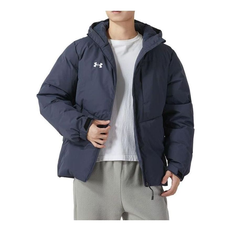 Пухо яке Under Armour Men's Hooded Down Jacket Синьо | 23600801-013, 0
