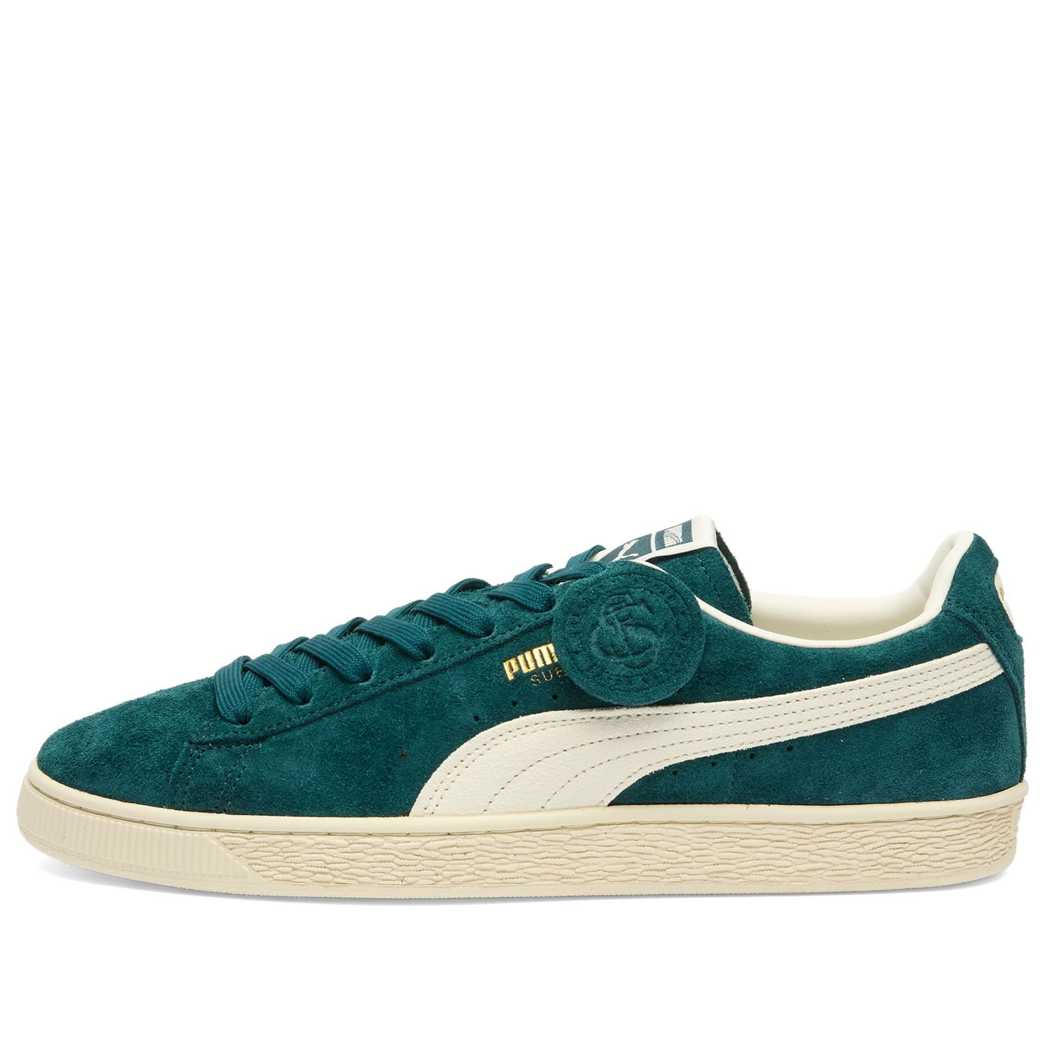 Кецове и обувки Puma Suede Charles F. Stead IV Size UK 6 Зелено | 403767-02, 0