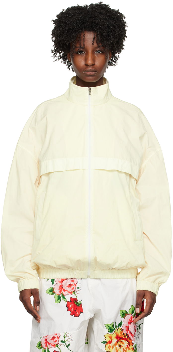 Ветровка We11done We11done Stand Collar Windbreaker Jacket Жълто | WD-JP1-23-256-U-YE, 0