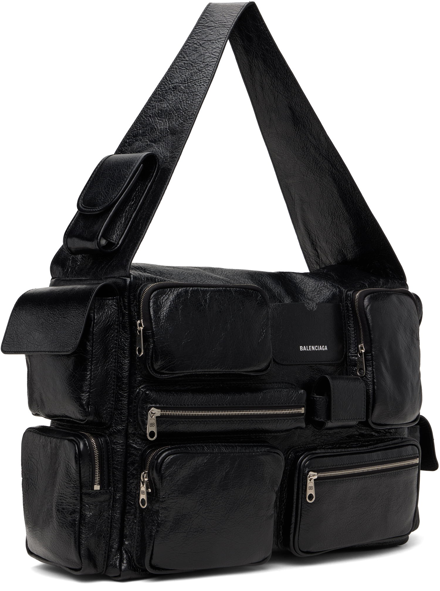Чанта през рамо Balenciaga Balenciaga Superbusy Large Sling Duffle Bag Черно | 702168210C8, 1