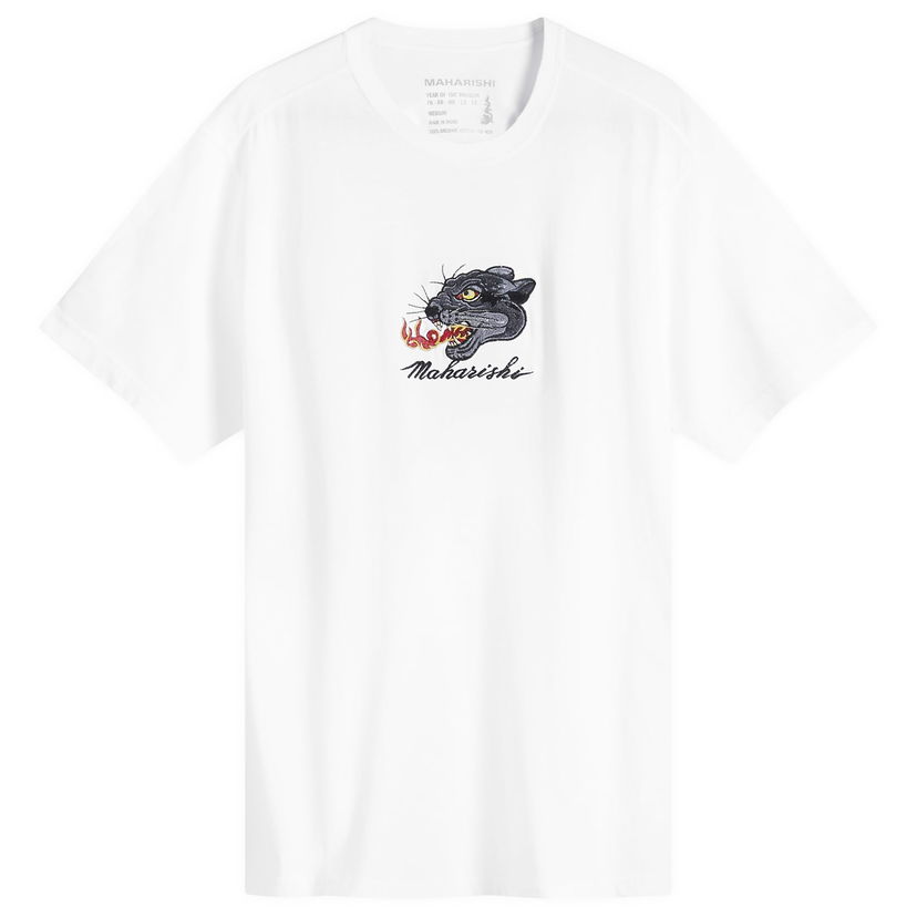 Тениска Maharishi Panther Chimera T-Shirt Бяло | 5310-WHT