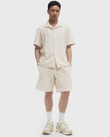 Риза Arte Antwerp Crochet Camp Collar Shirt Бяло | SS25-233S-CREAM, 2