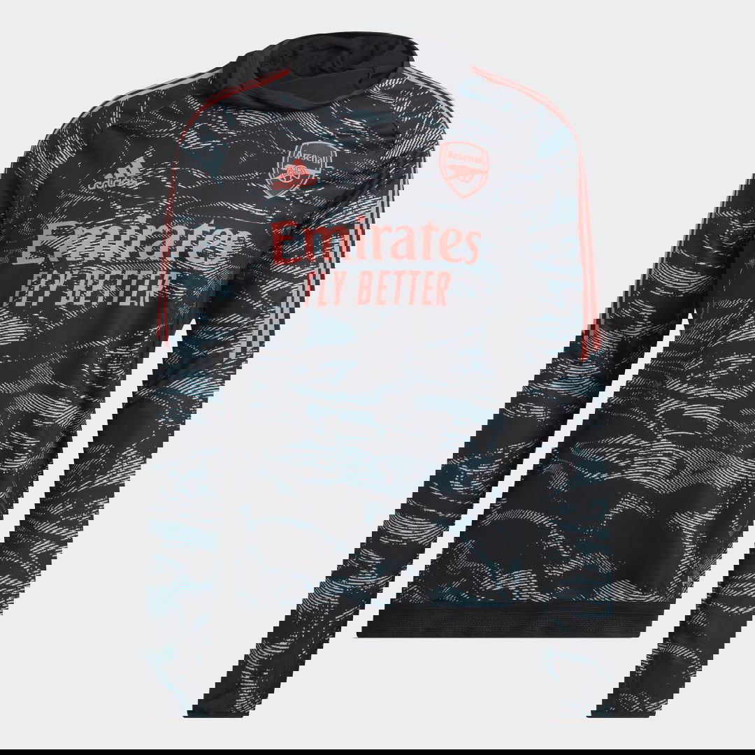 Суитчър adidas Performance Arsenal Condivo 22 Pro Warm Training Top Черно | HC1253, 0