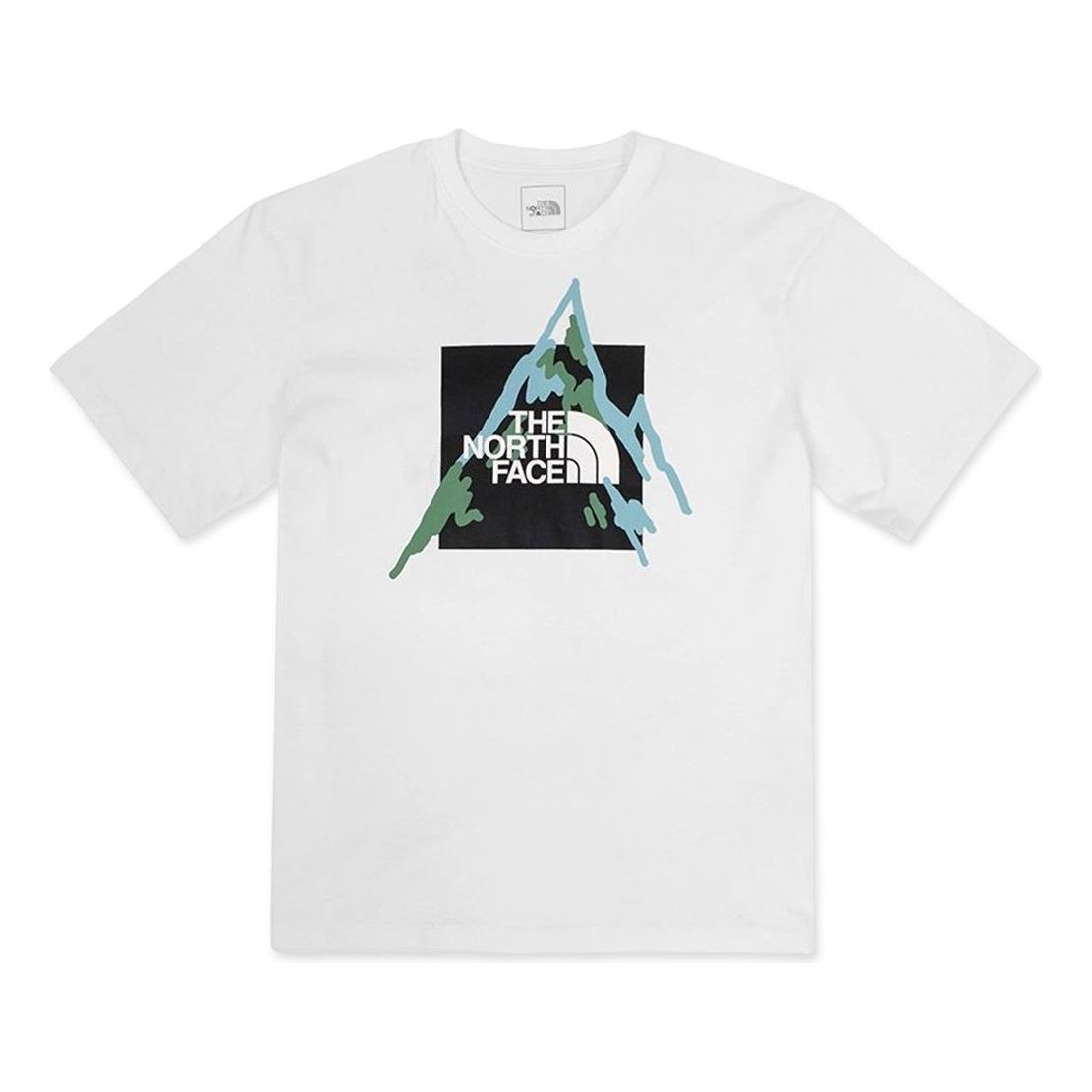 Тениска The North Face Mountain Logo Graphic T-Shirt Бяло | NF0A81MW-FN4, 0