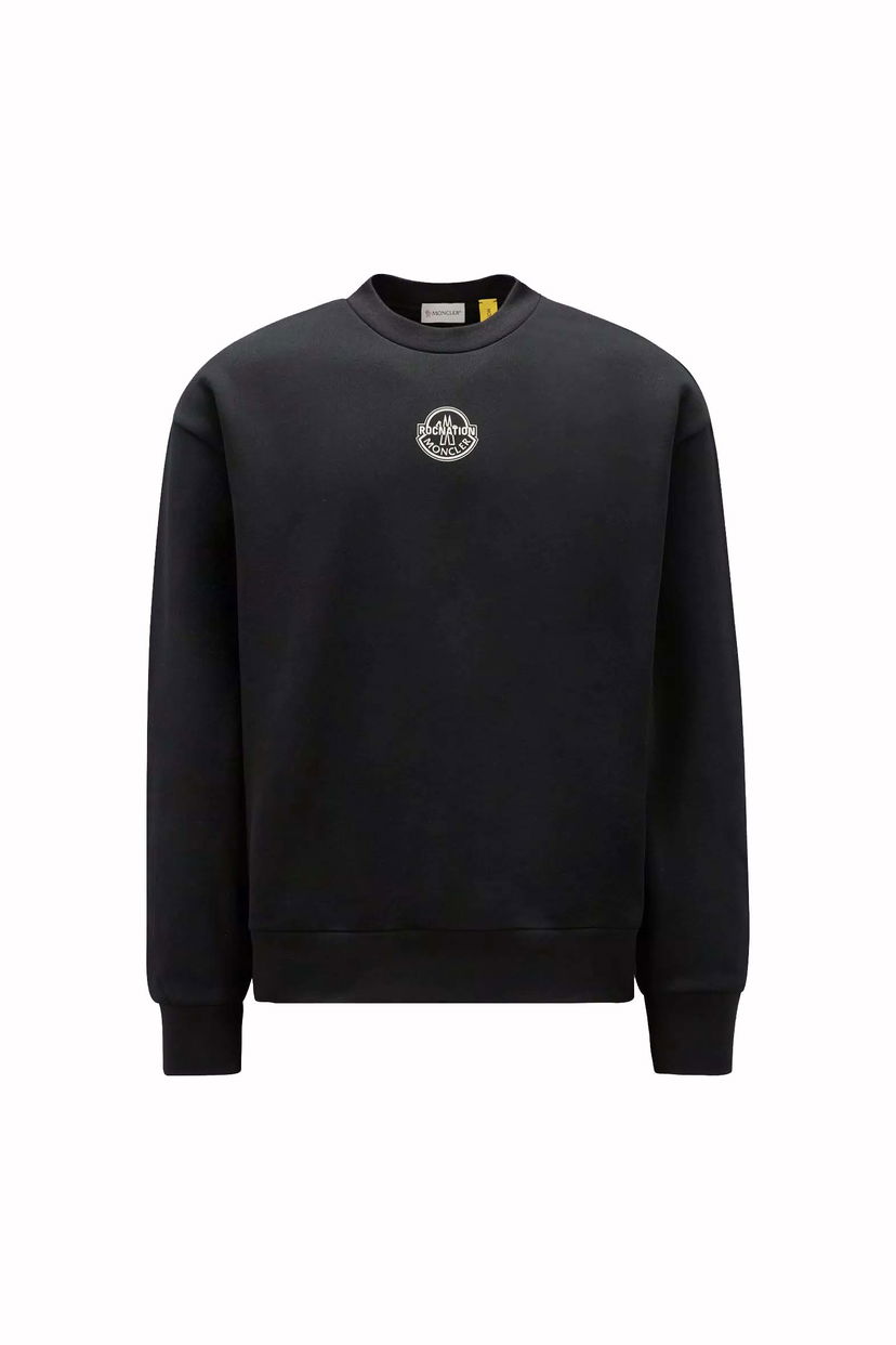 Пуловер Moncler Roc Nation by Jay-Z x Logo Sweatshirt Черно | I209W8G00005809KX999