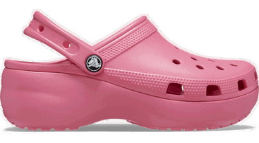 Кецове и обувки Crocs Classic Platform Clogs W Розово | 206750-6VZ, 0