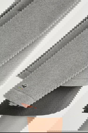 Палта Lacoste Wool Blend Cropped Peacoat Сиво | BF5309, 3