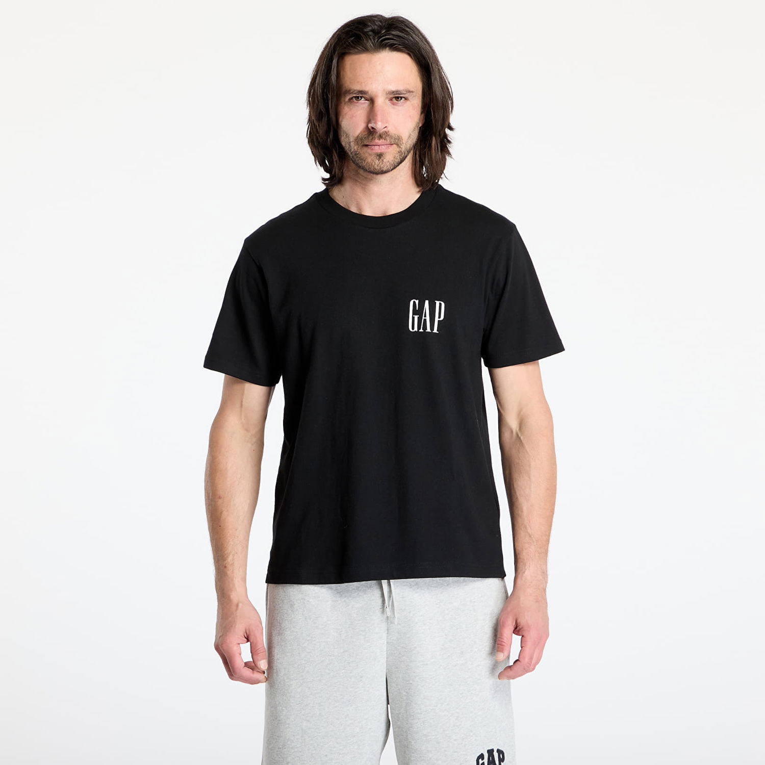 Тениска GAP Men's 90S Logo T-Shirt Черно | 729123-01, 0