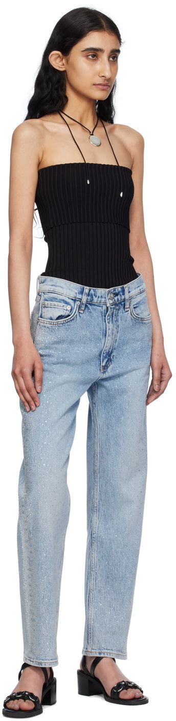 Потник rag & bone Kaela Tube Top Черно | WAS24P032WB32, 4