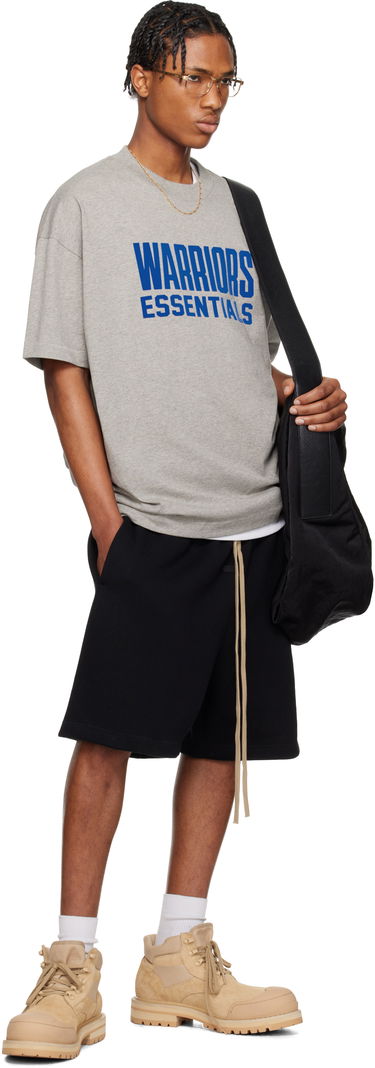 Тениска Fear of God Fear of God ESSENTIALS NBA Warriors Short Sleeve T-Shirt Сиво | 125AL244102F, 4