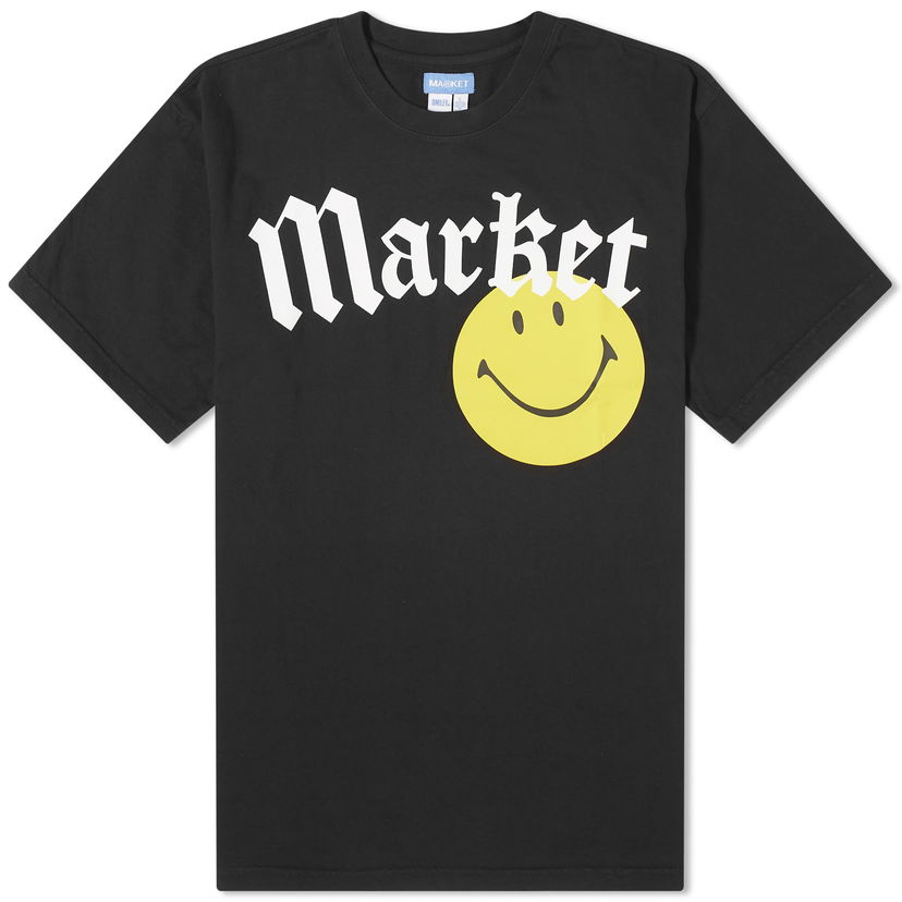 Тениска MARKET Smiley Gothic T-Shirt Черно | 399001639-WBK