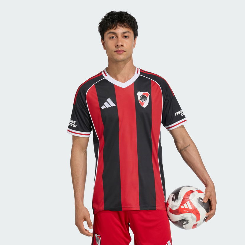 Фланелка adidas Performance River Plate 25/26 Away Jersey Червено | JI7077
