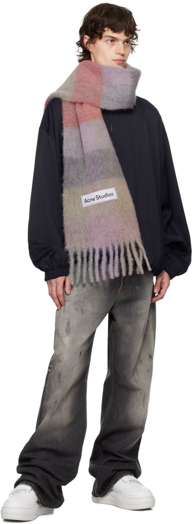 Шал Acne Studios Check Scarf Оранжево
 | CA0084-, 2