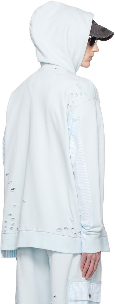 Суитчър Feng Chen Wang Feng Chen Wang Paneled Hoodie Синьо | FMS15HD03, 2