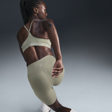 Къси панталони Nike One High-Waisted Pocket Bike Shorts Зелено | FZ6758-320, 3