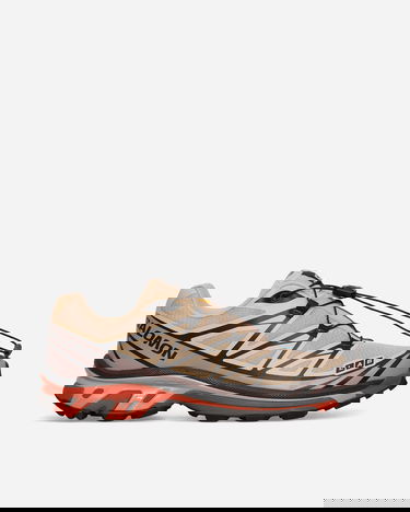 Кецове и обувки Salomon XT-6 Sneakers Hazelnut / Quail / Living Coral Бежово | L47444900, 0