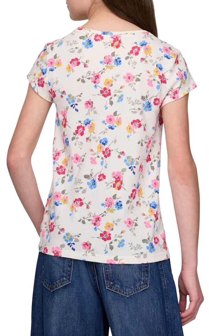 Тениска GAP Floral Print T-Shirt Многоцветен | 781862-01, 1