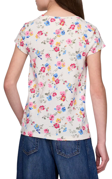 Тениска GAP Floral Print T-Shirt Многоцветен | 781862-01, 1