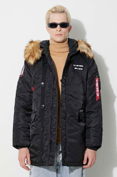 Парка Alpha Industries N3B Airborne Parka Черно | 188141.03, 0
