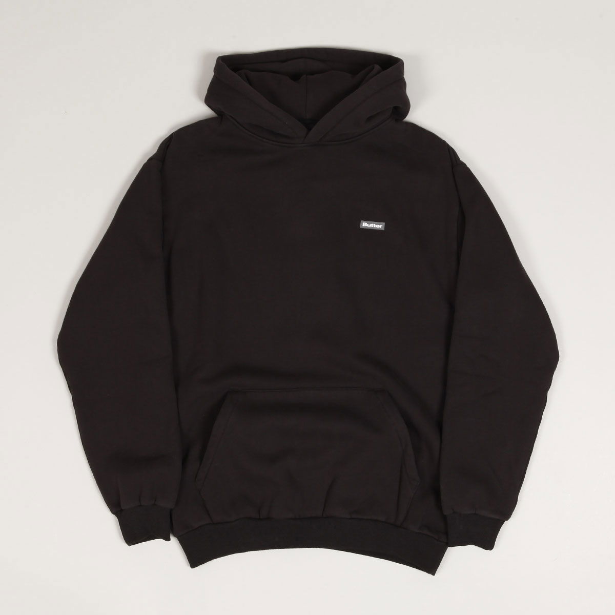 Суитчър Butter Goods Butter Goods Basic Hoodie Черно | butter-goods-basic-pullover-hoodie-black, 0