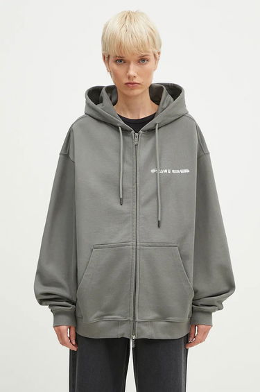 Суитчър Filling Pieces Chrome Hoodie Сиво | 95213746002, 0