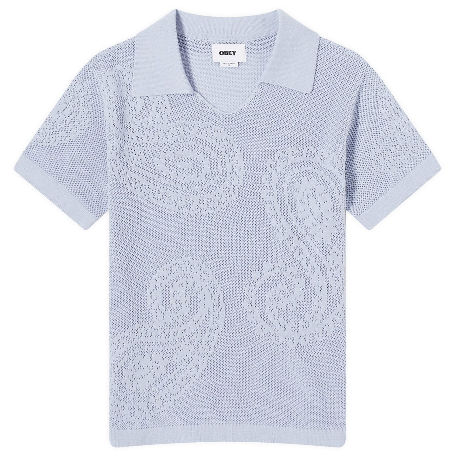 Риза OBEY Briana Open Knit Синьо | 251000118-HDR, 0