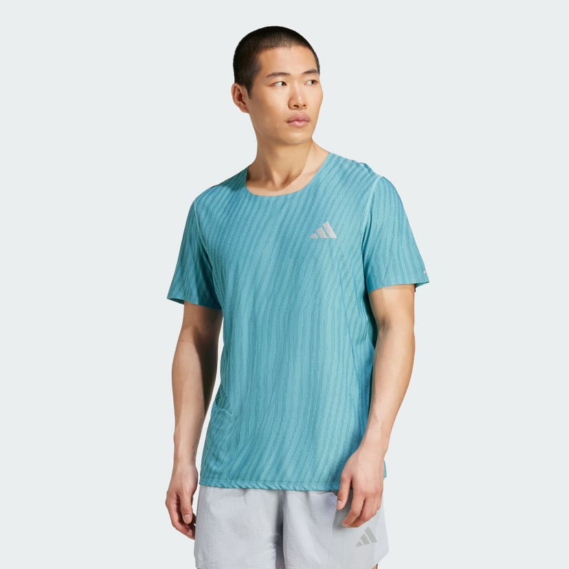 Тениска adidas Performance Adi365 Climacool+ Running T-Shirt Тюркоазено | JP3851