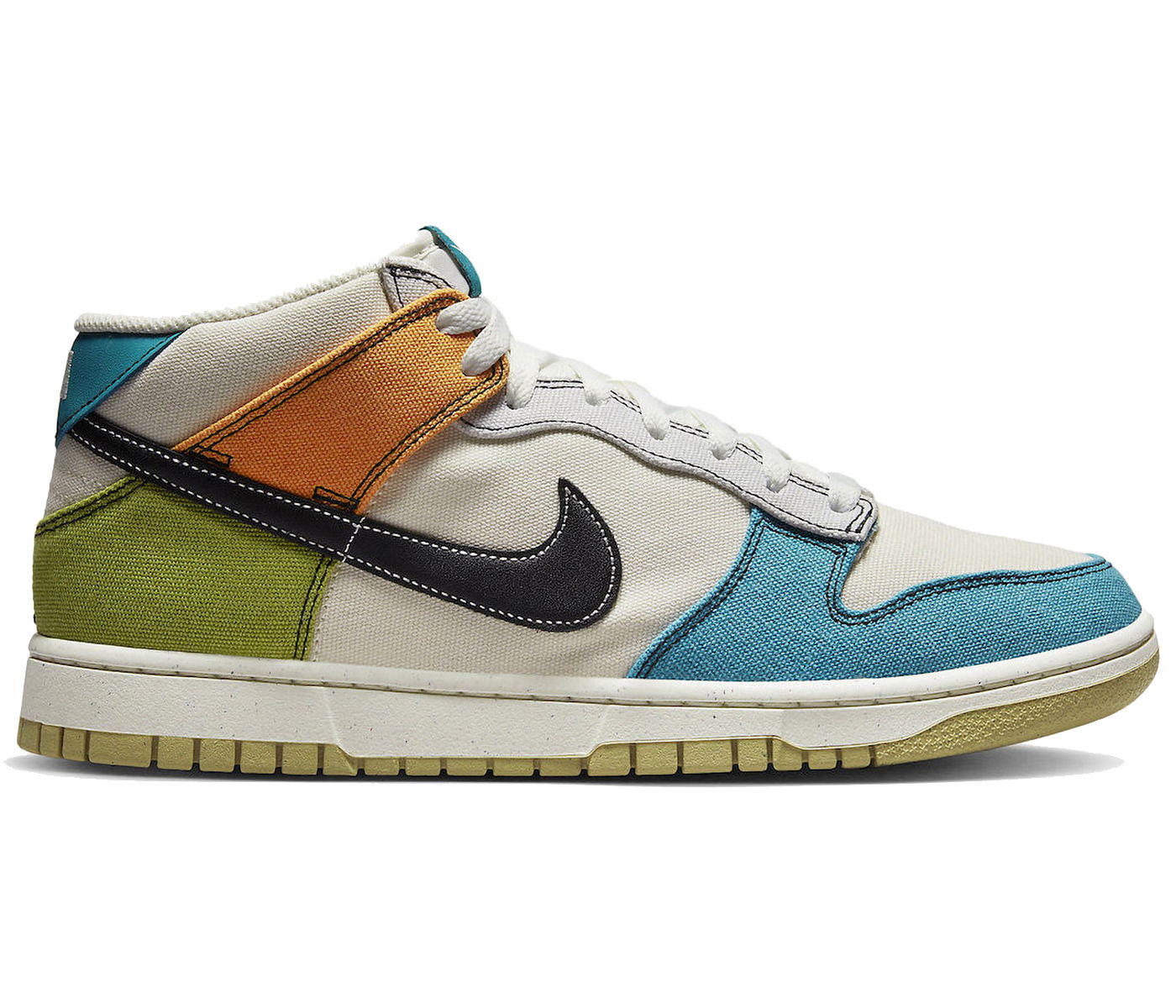 Кецове и обувки Nike Dunk Mid Pale Ivory Multi Многоцветен | DV0830-100, 0