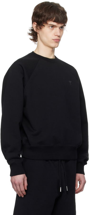 Пуловер AMI AMI Paris Tonal Ami de Coeur Sweatshirt Зелено | USW074.747, 4