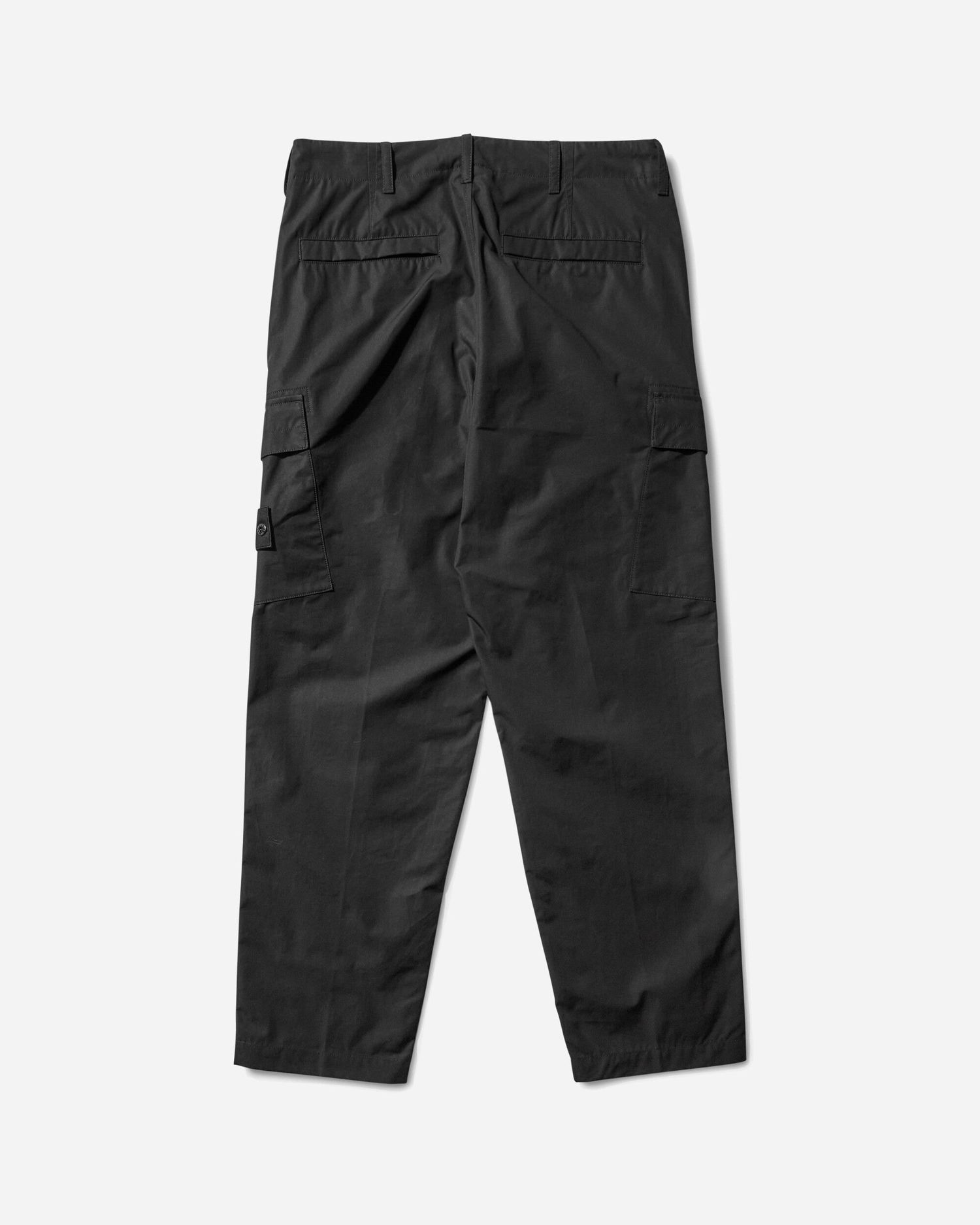 Карго панталони Stone Island Ghost Cotton Canvas Cargo Pants Черно | K2S15-3100019-S00F1 V0029, 0