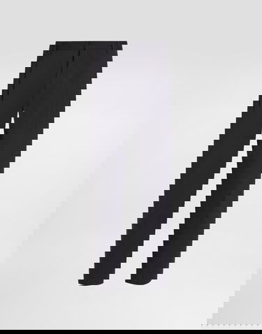 Панталони Dolce & Gabbana Dolce & Gabbana Wool Canvas Trousers Черно | GY6UETFUBFTB0665, 0