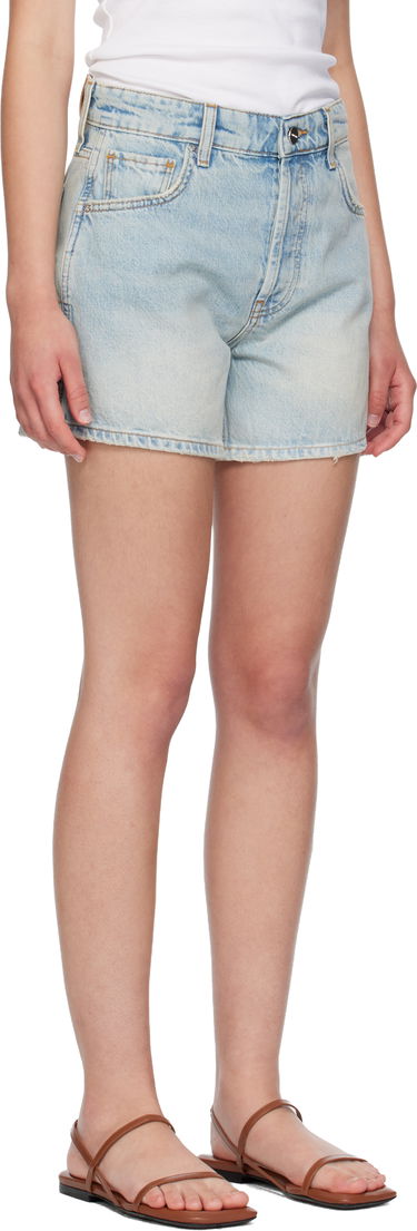 Къси панталони Anine Bing ANINE BING Dalton Denim Shorts Синьо | A-05-0355-WHD24, 4